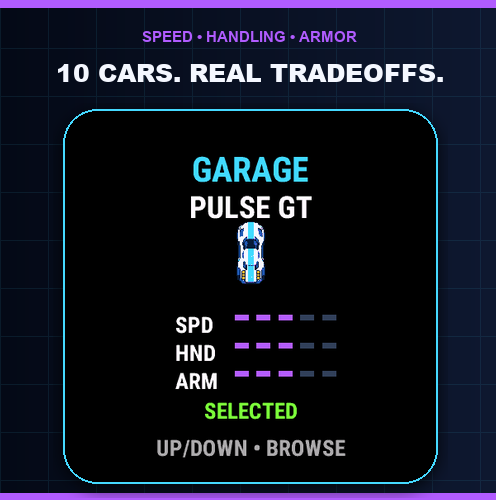 Neon Overdrive: Arcade Racing Game · Screenshot 2