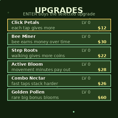 Flower clicker · Screenshot 2