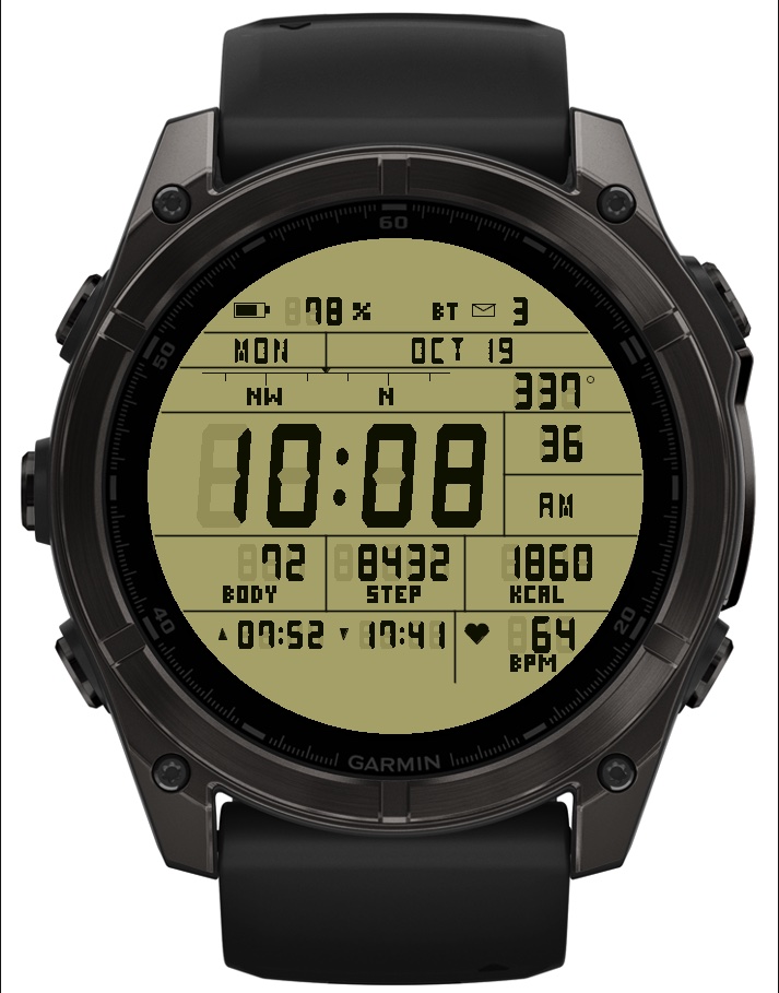 Summit LCD: Retro Digital Watch Face · Screenshot 2
