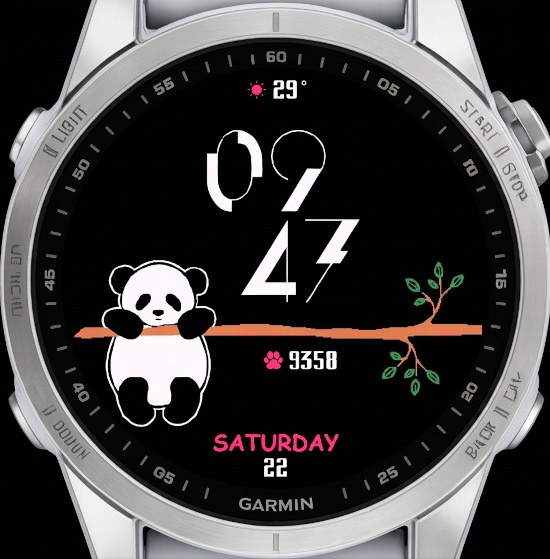 MnM CUTE PANDA "AMOLED" · Screenshot 1
