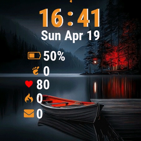 Boat Is Docked Dock At Night 3