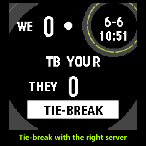 Tennis Score+ · Screenshot 1