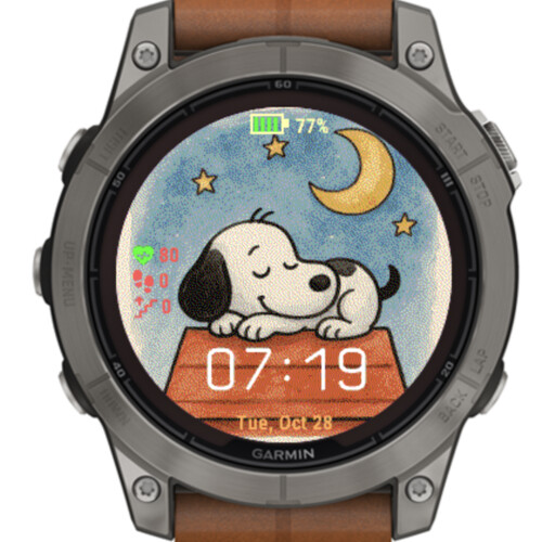 Sleepy Snoopy – Night Watch Face · Screenshot 1