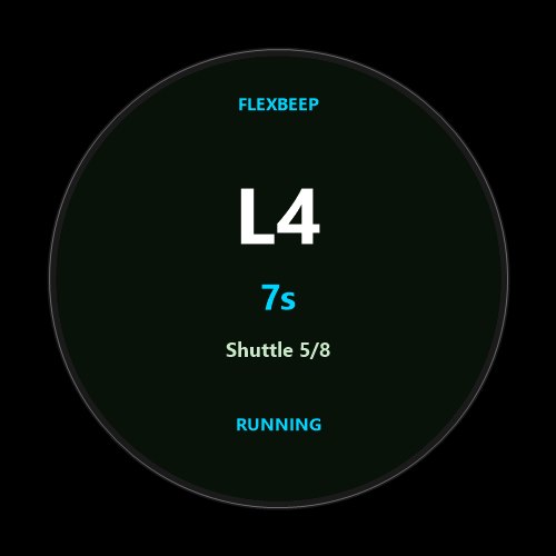 FlexBeep - Beep / Shuttle Test · Screenshot 1
