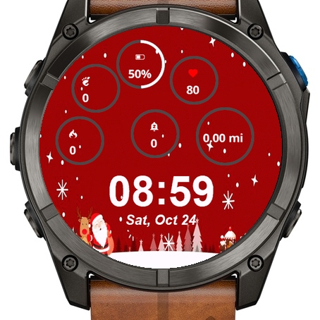 Red Christmas Santa Claus · Скриншот 0