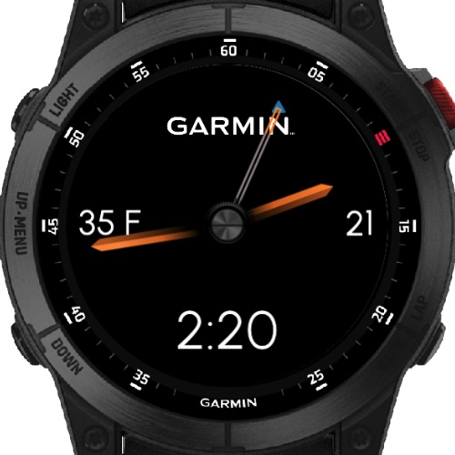 Gradient - Orange (TRIAL ONLY  Garmin Weather) · Screenshot 4