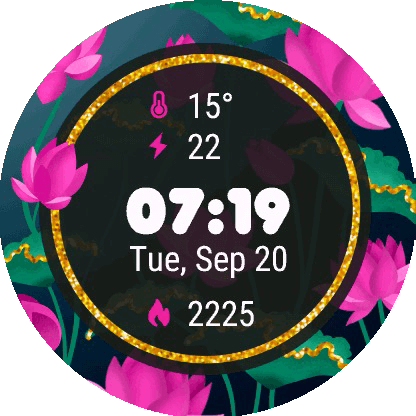 Dark Floral (Multi Themes) · Screenshot 0