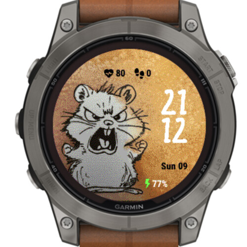 Grumpy Hamster – Watercolor Fury · Screenshot 1