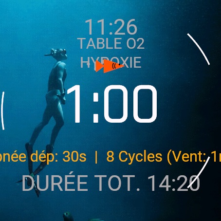 Apnea Trainer – O₂/CO₂ Breath & Dynamic Apne · Screenshot 3