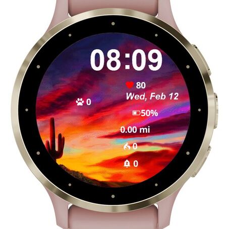 Desert Sunset Scene · Screenshot 0