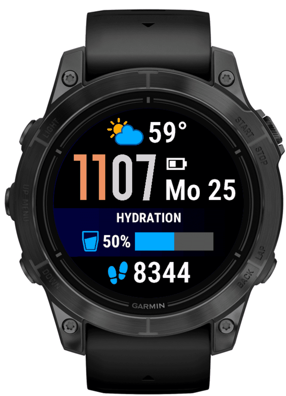 Tracker Pro Watchface - Hydration & Health · Screenshot 0