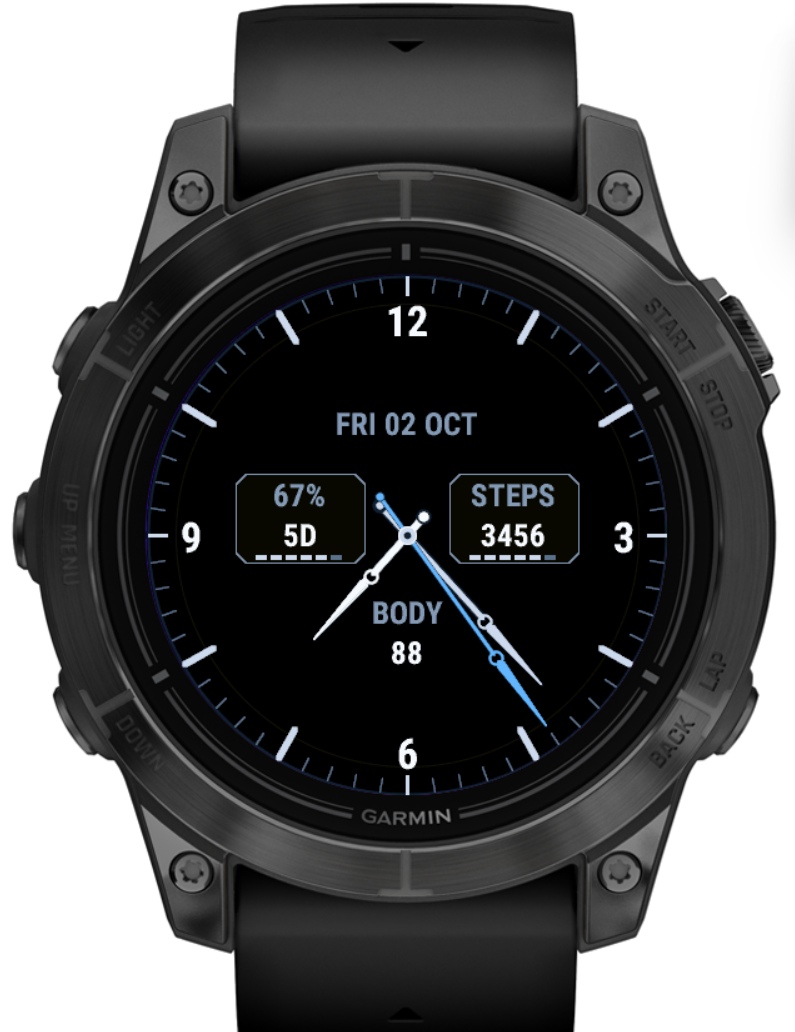 N13 Legacy - Heritage Analog Data Watch Face · Screenshot 3