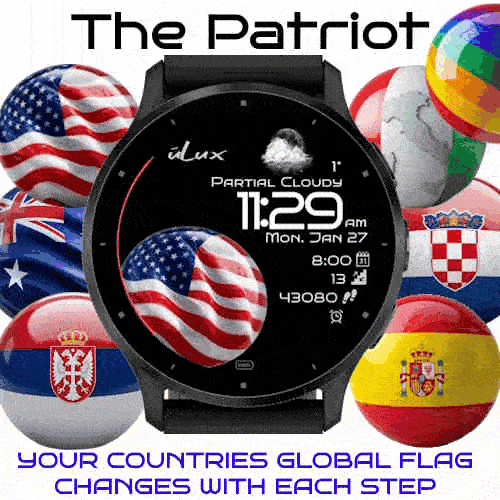 The Patriot Stepper - USA Italy Spain Aus Pride · Screenshot 0