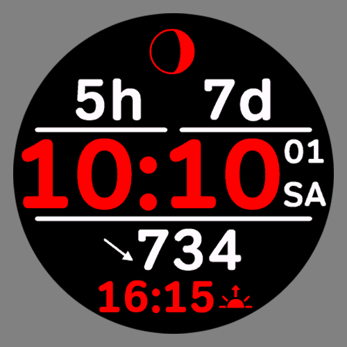 ⭐️ODR 003b watch face screenshot 2