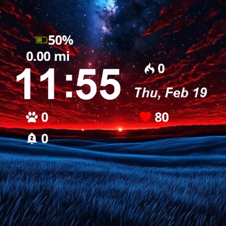 Field Grass Under Red Sky · Screenshot 2