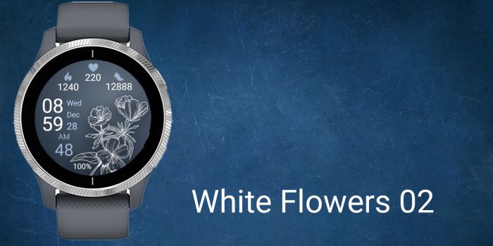 White Flowers 02 · Screenshot 0