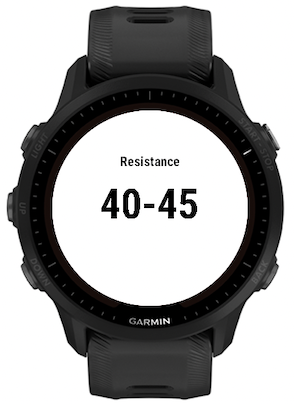 Peloton Resistance Data Field screenshot 1