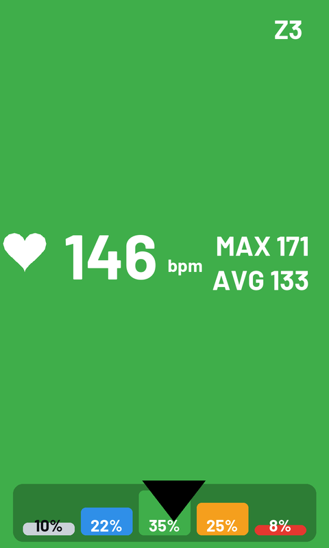 ZoneFields HR – Heart Rate Zones · Screenshot 4
