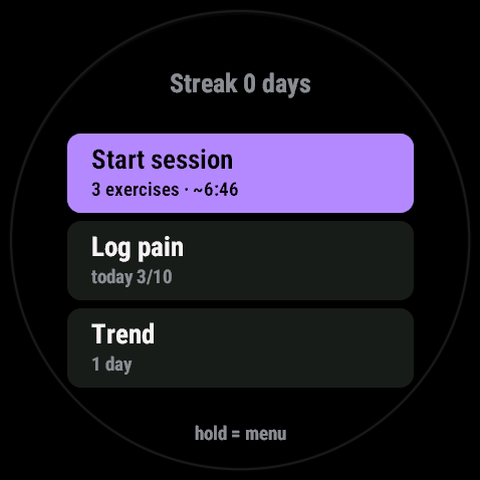 Shoulder Timer - Sets, Holds & Rest · Screenshot 0