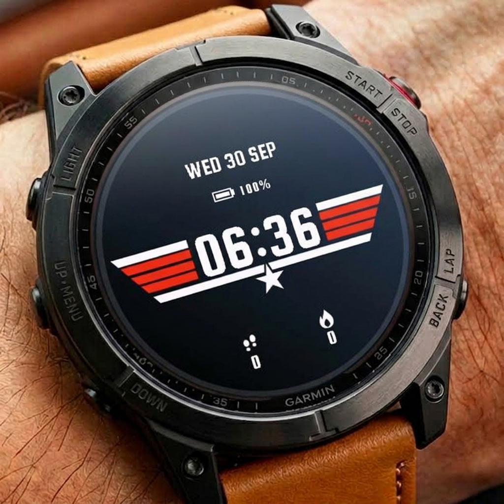 Top Gun Maverick Jet Fighter Wings Watch Face · Screenshot 0