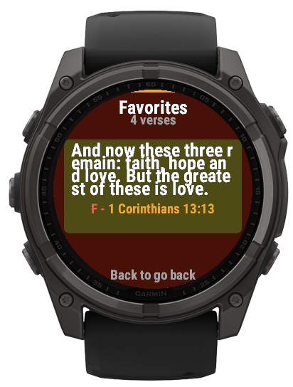 VerseVault - Daily Bible verses on your wrist. · Screenshot 3