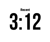 Recent Pace Monitor [hRecent] · Screenshot 0