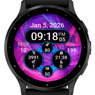 Neon Swirls · Screenshot 0