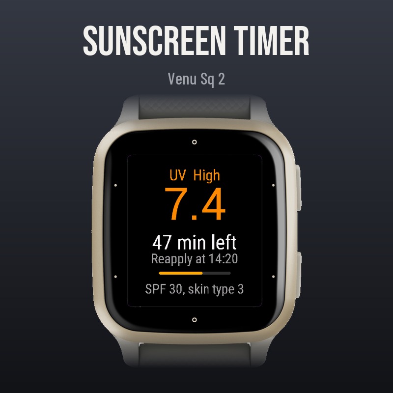Sunscreen Timer · Snimka zaslona 3