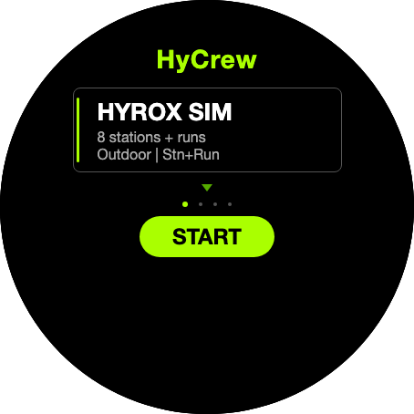 HyCrew - HYROX Tracker · Screenshot 0