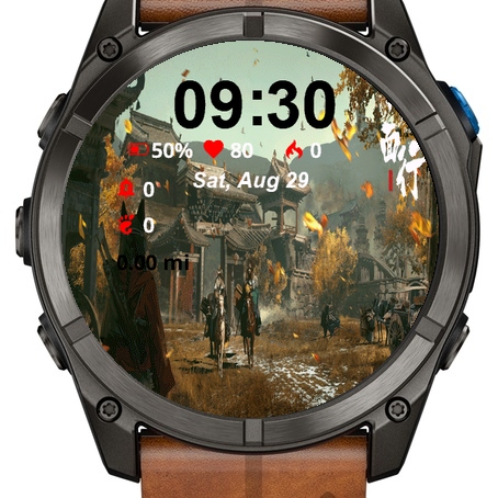 Asian Town People Walking · Screenshot 0