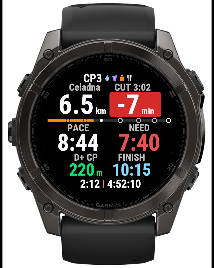 TrailRace+ - Trail & Ultra Race Cutoffs · Screenshot 1