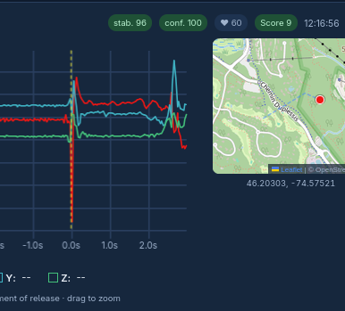 K Archery - shoot detection and analysis · Screenshot 1