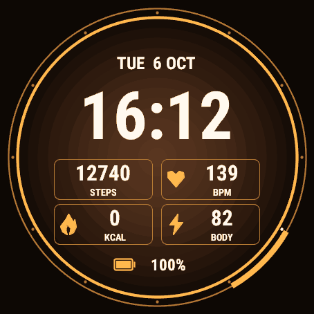 HOURSHIFT PRO — Gradient Data AMOLED · Screenshot 3