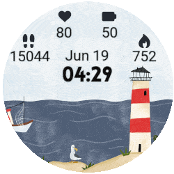 Lighthouse and Sea Animated · Screenshot 0