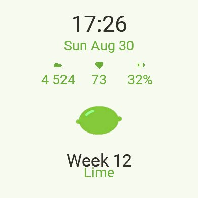 Pregnancy Baby Tracker in Fruits · Screenshot 1