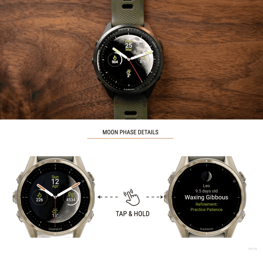 Moon Phase Analogue · Screenshot 1