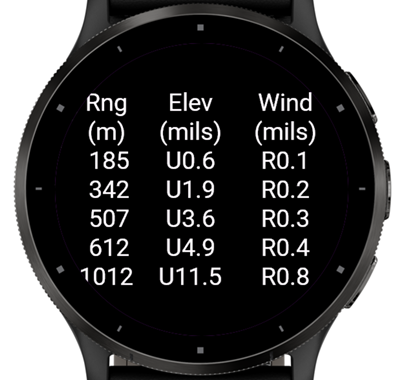 TruFlite Ballistic Calculator · Screenshot 0