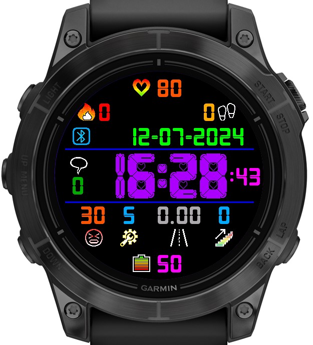 Watch Face J@C 01 · Screenshot 0