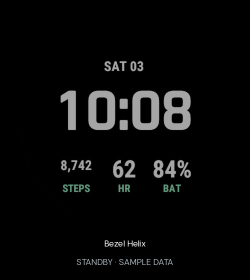Bezel Helix · Screenshot 1