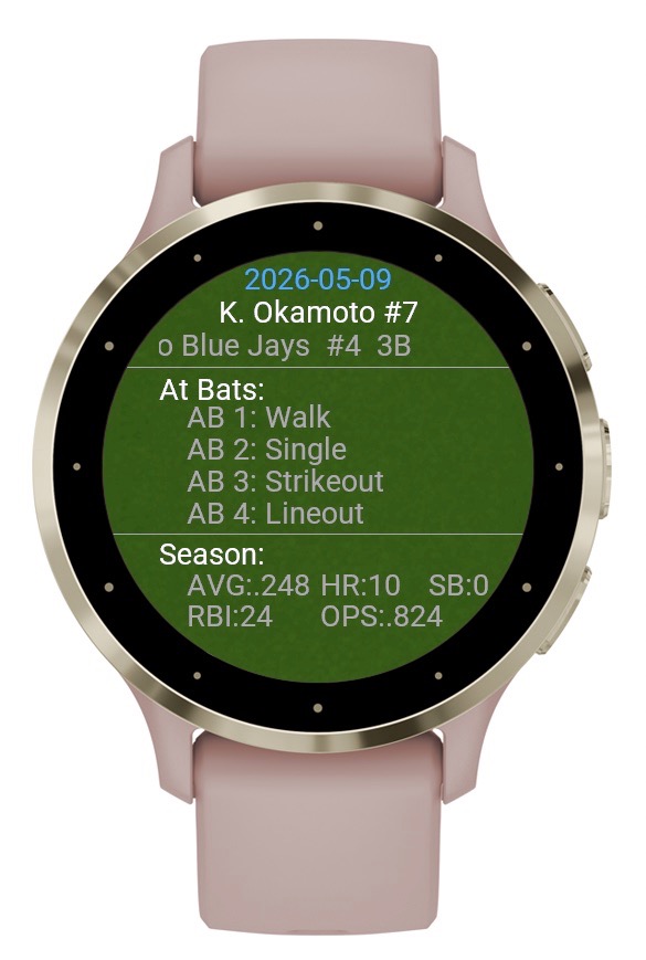 BaseballWatch 2026 — Pro Baseball Live and Stats 6