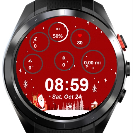Red Christmas Santa Claus · Скриншот 2