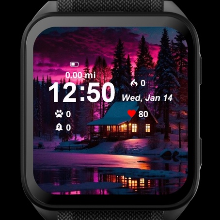 Cabin Woods At Night · Screenshot 2
