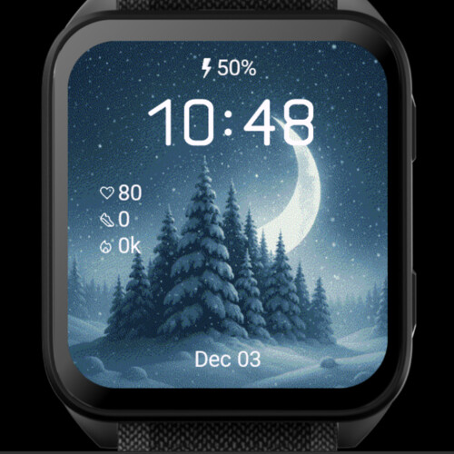 Winter Crescent Night · Screenshot 2