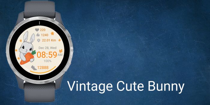 Vintage Cute Bunny · Screenshot 0