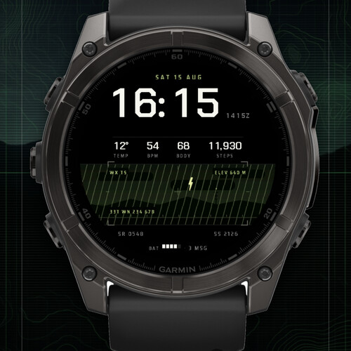 Sentry – 军事战术夜视表盘 · 军用风格 NVG 表面 · Screenshot 3