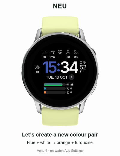 Neu — minimalist watch face · Screenshot 3