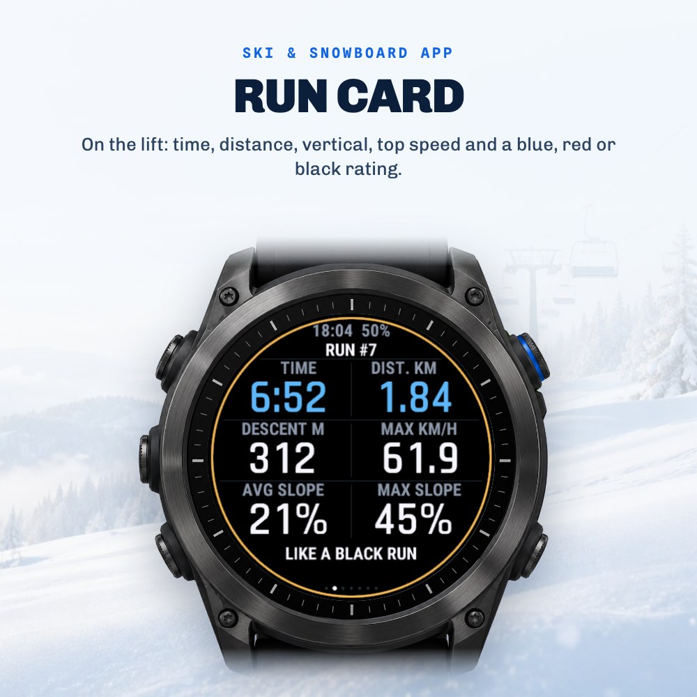 Ski & Snowboard App - Runs, Lifts & Slope Rating · Screenshot 1