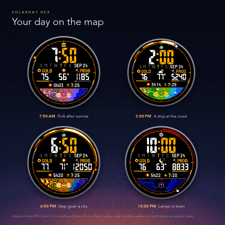 SolarDay Hex · Screenshot 0