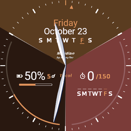 Neridian Tricol - analog display · Screenshot 1