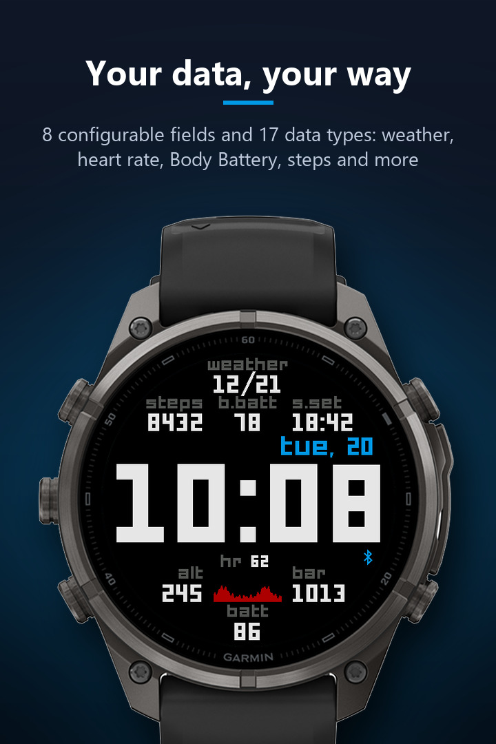 Essence - a clean digital watch · Screenshot 0
